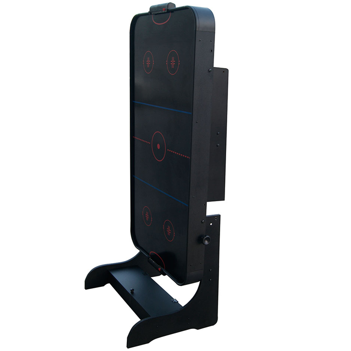 Black 6ft Foldable Air Hockey Table