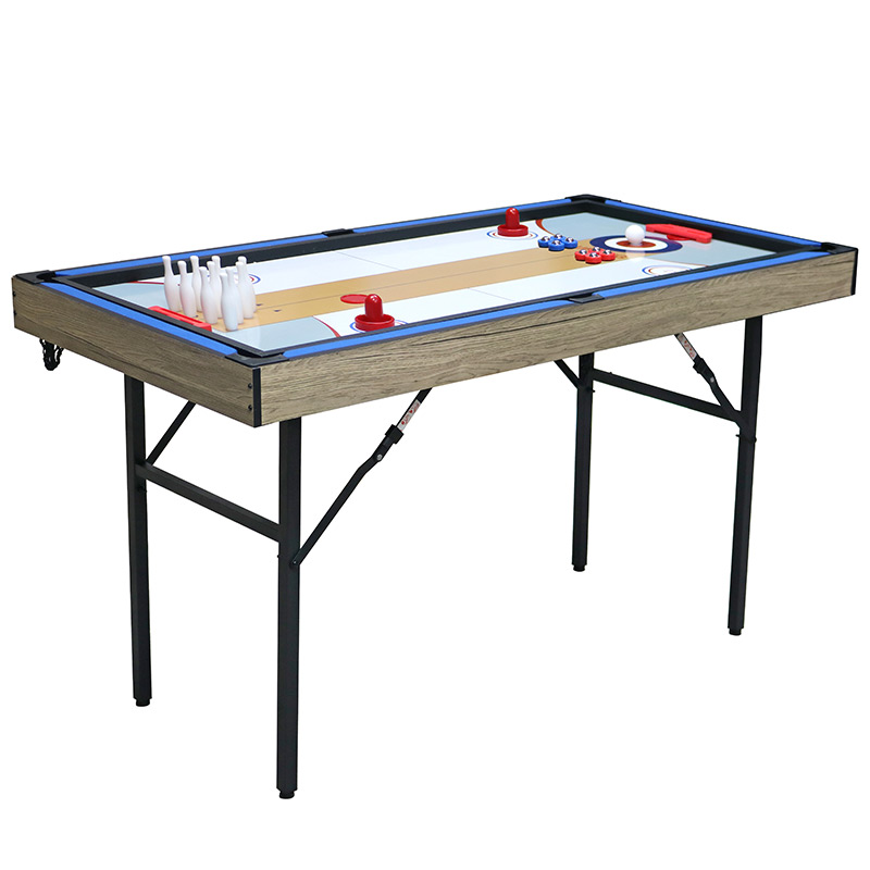 Walker & Simpson 4.5ft 5in1 Multi-Games Table with Folding Legs