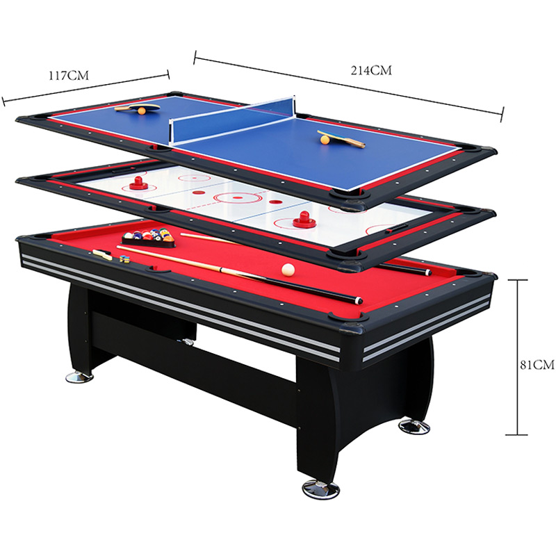 Walker and Simpson 7ft Gamesmaster 3 in 1 Deluxe